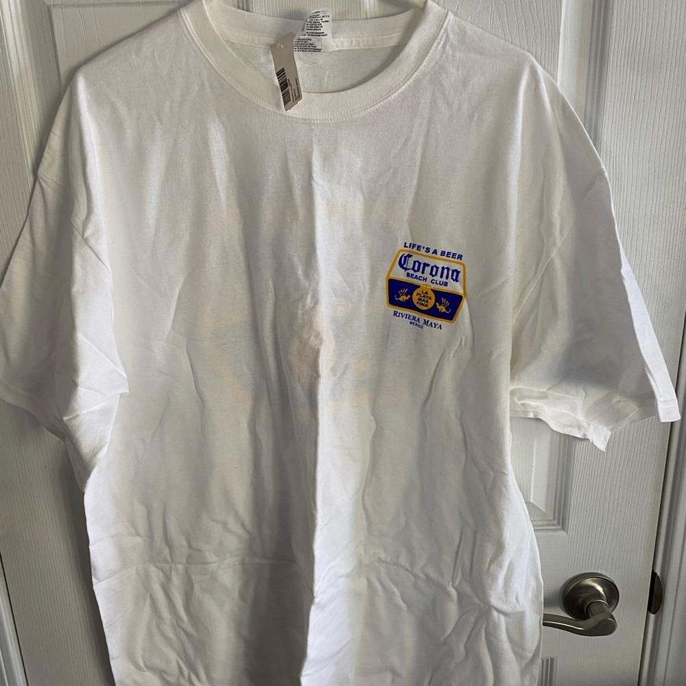 Mens Corona Riviera, Maya T-shirt, size extra large